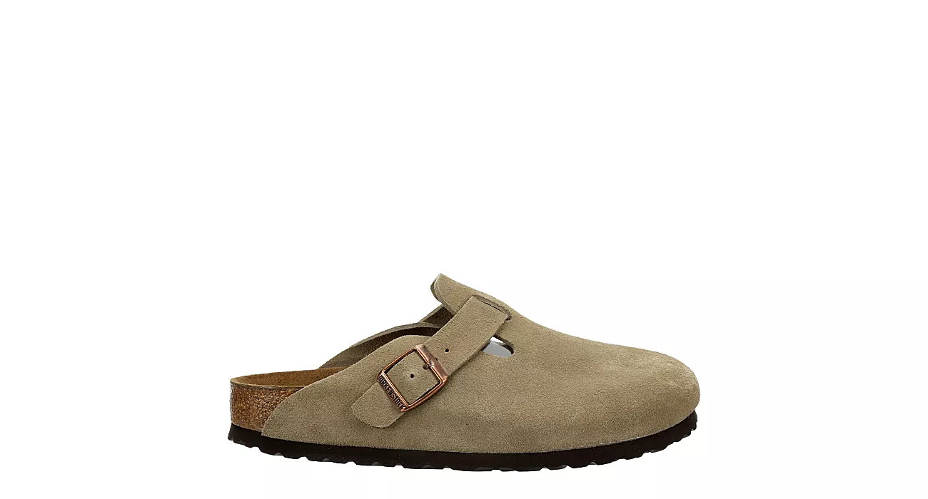 Birkenstock Womens Boston Clog - Taupe | Rack Room Shoes