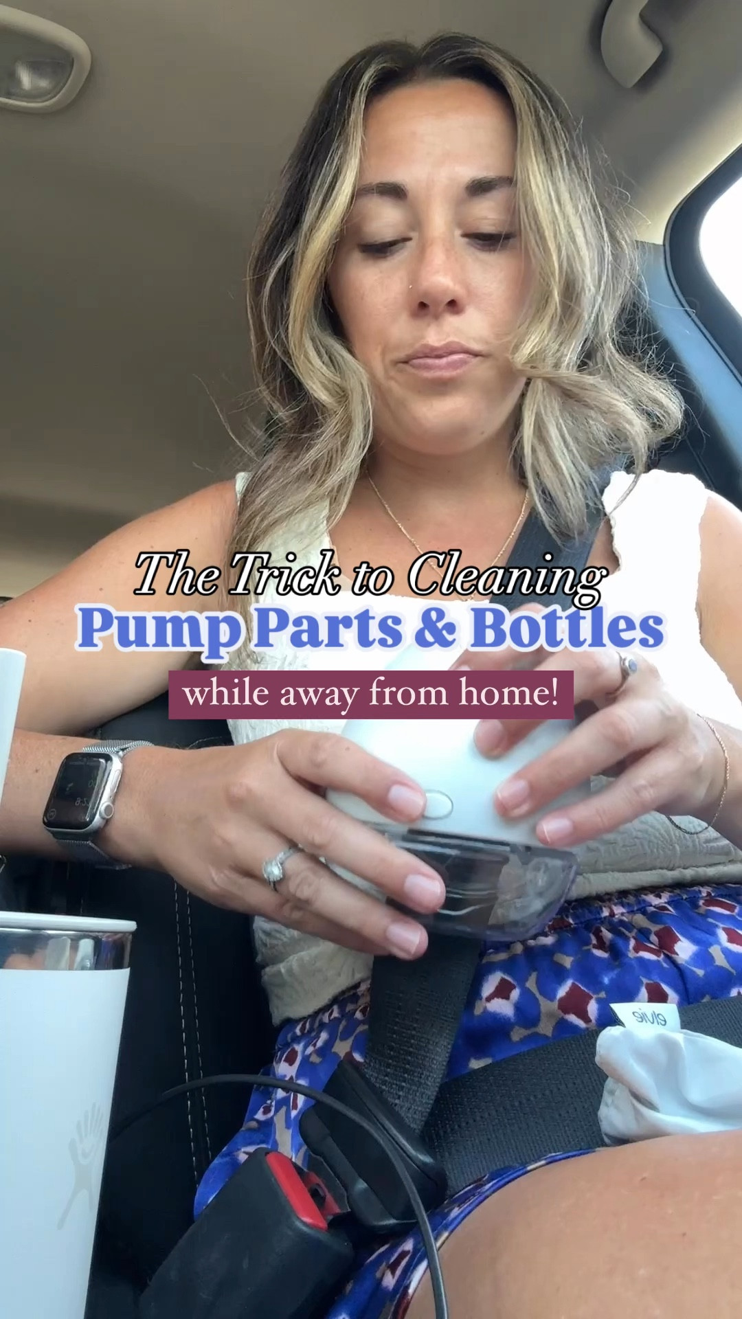 Cleaning pump parts and bottles while traveling 🧼

#LTKKids #LTKBaby #LTKTravel
