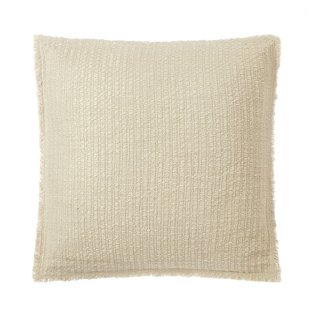 Better Homes & Garden 22" x 22" Sunny Decorative Pillow, Papyrus Beige - Walmart.com | Walmart (US)