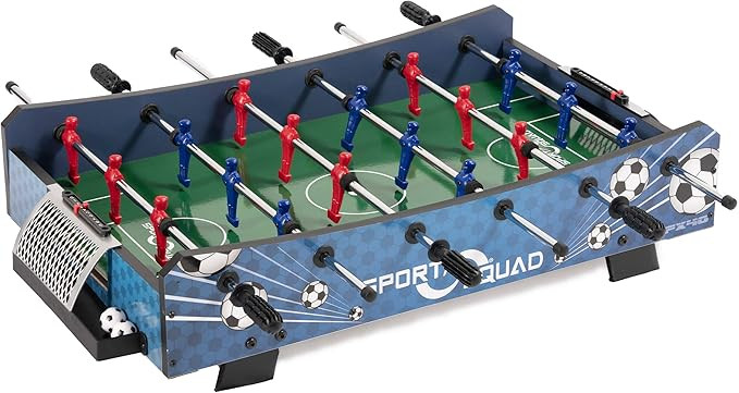 Sport Squad FX40 40 inch Table Top Foosball Table for Adults and Kids - Compact Mini Tabletop Soc... | Amazon (US)
