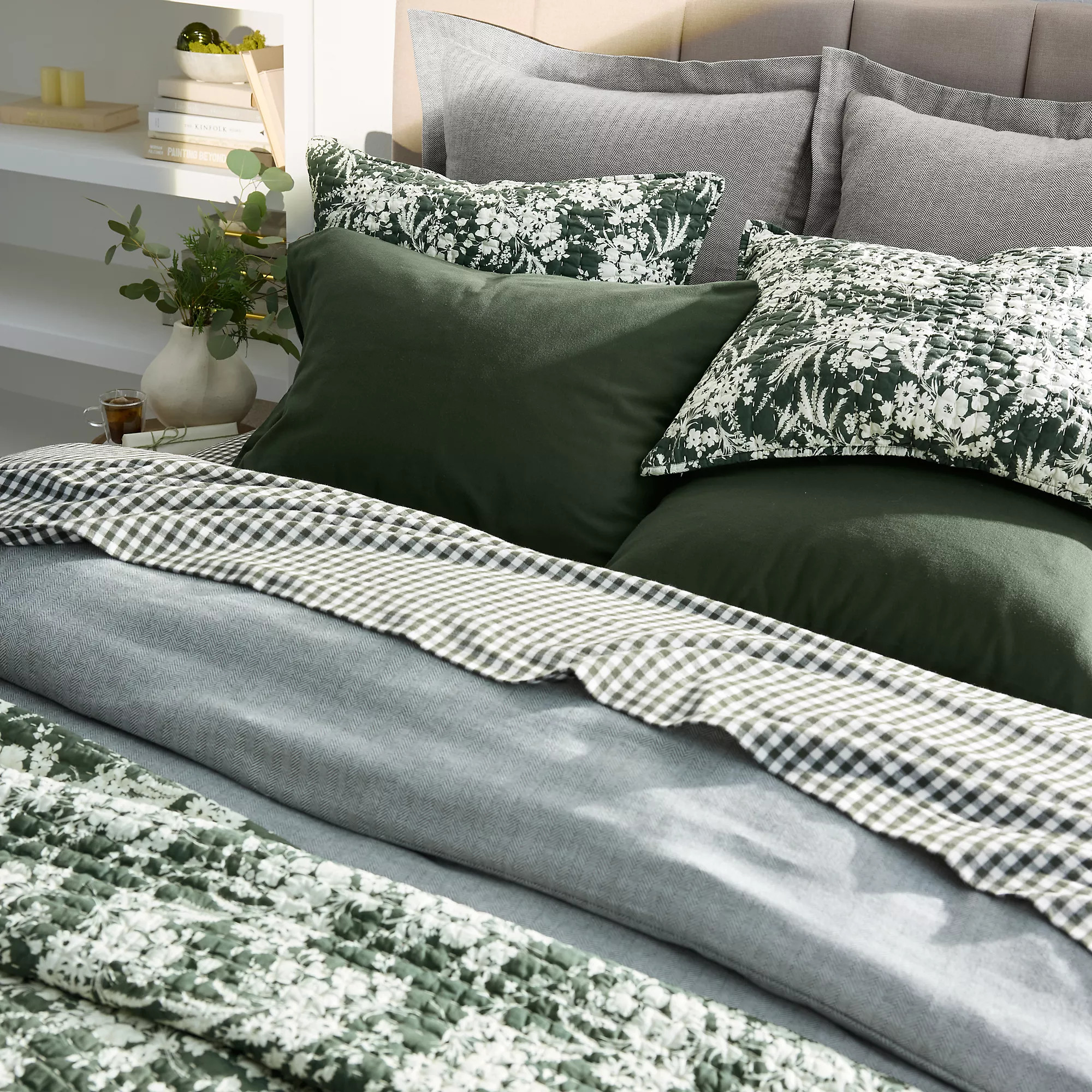 Printed Seed Stitch Quilt | Lands' End (US)
