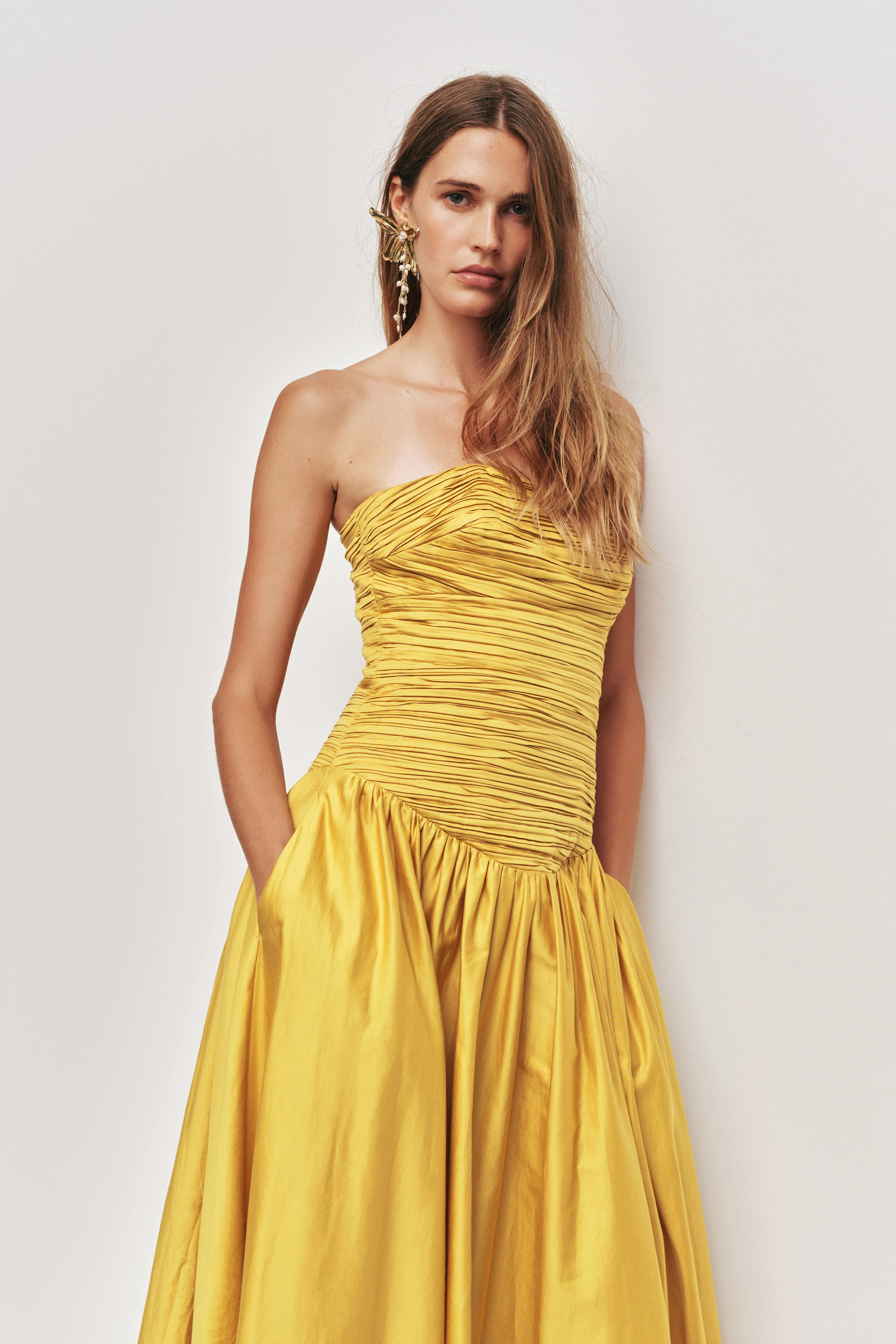 Marigold Midi Dress | aje. (US, UK, Europe, ROW)