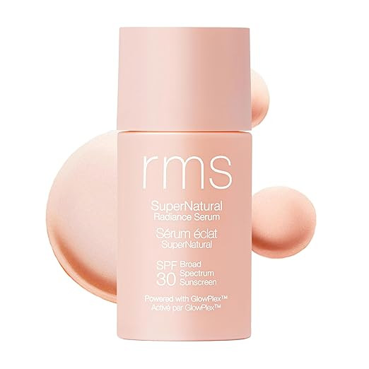 RMS Beauty SuperNatural Radiance Sunscreen SPF 30 - Tinted Sunscreen for Face, Tinted Mineral Sun... | Amazon (US)