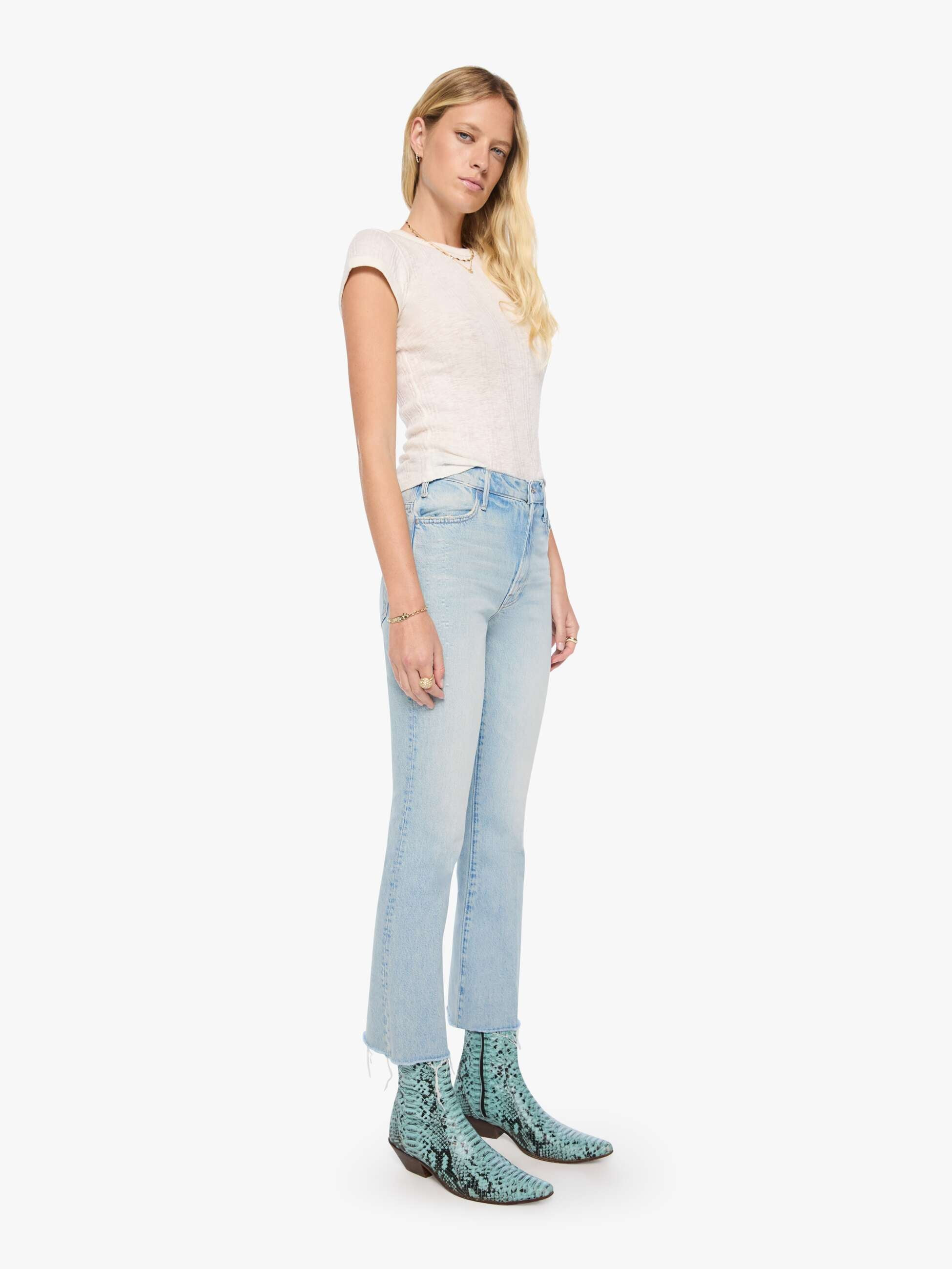 The Hustler Flood Fray - Out Of This World | Mother Denim