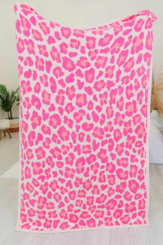 Make Me Believe In Pink Spotted Sweetheart Blanket DOORBUSTER | Pink Lily
