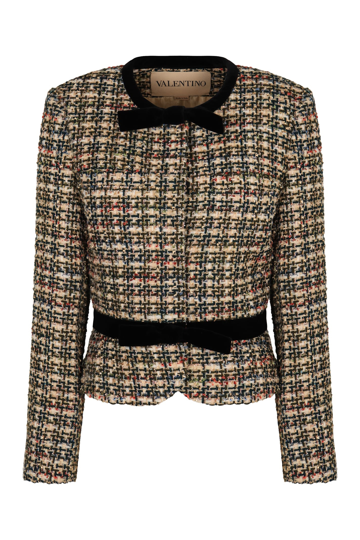 Valentino Tweed Multi Jacket | Italist.com US
