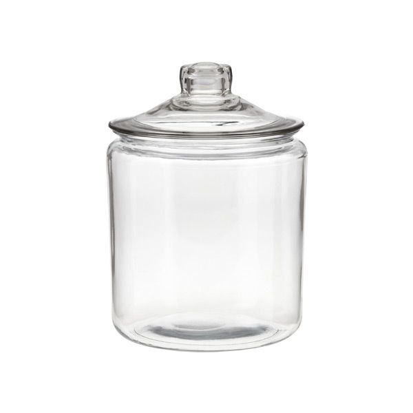 1 gal. Glass Canister Glass Lid | The Container Store