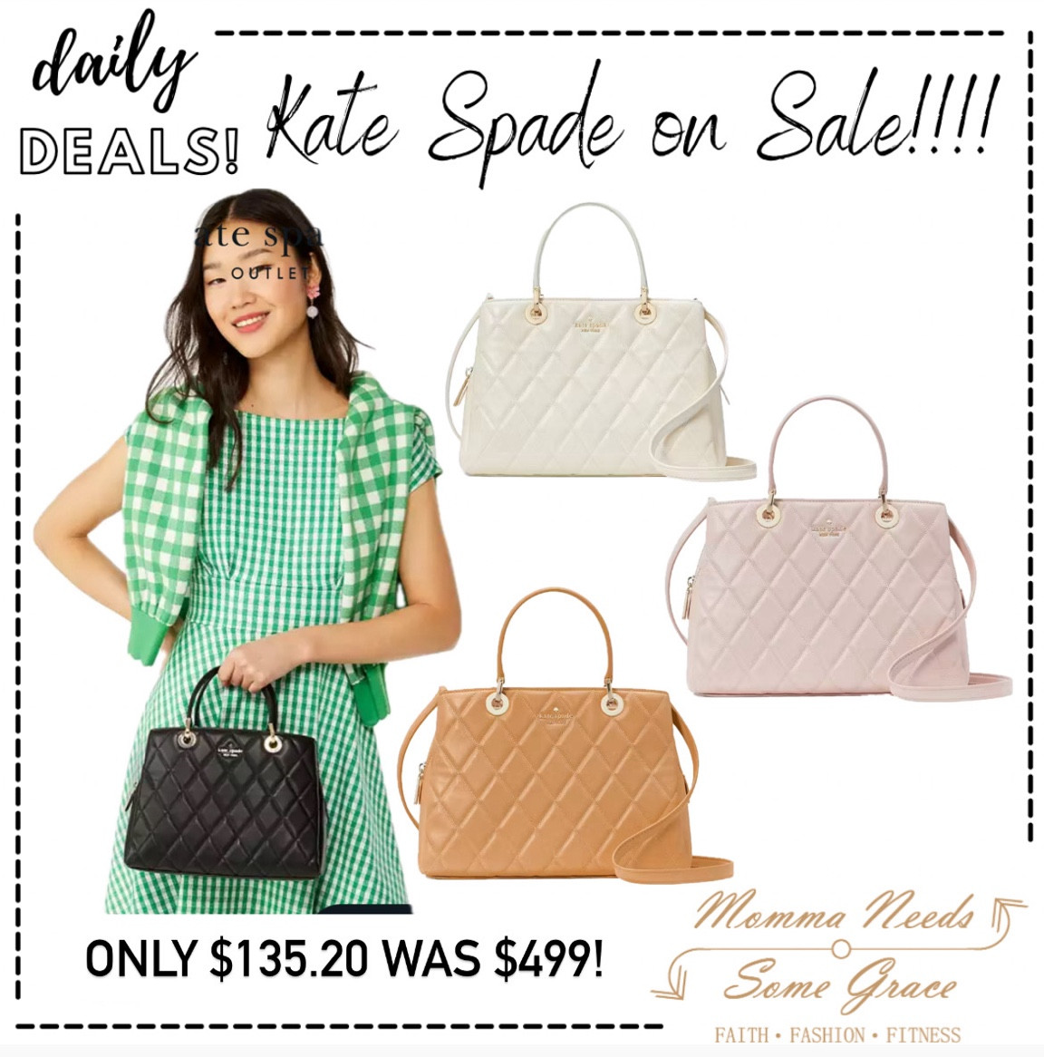 Quilted handbag on sale! 

#LTKItBag #LTKSeasonal #LTKSaleAlert