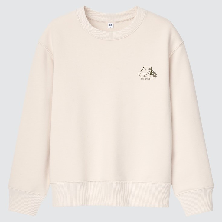 KIDS ULTRA STRETCH LONG-SLEEVE SWEATSHIRT | UNIQLO (US)