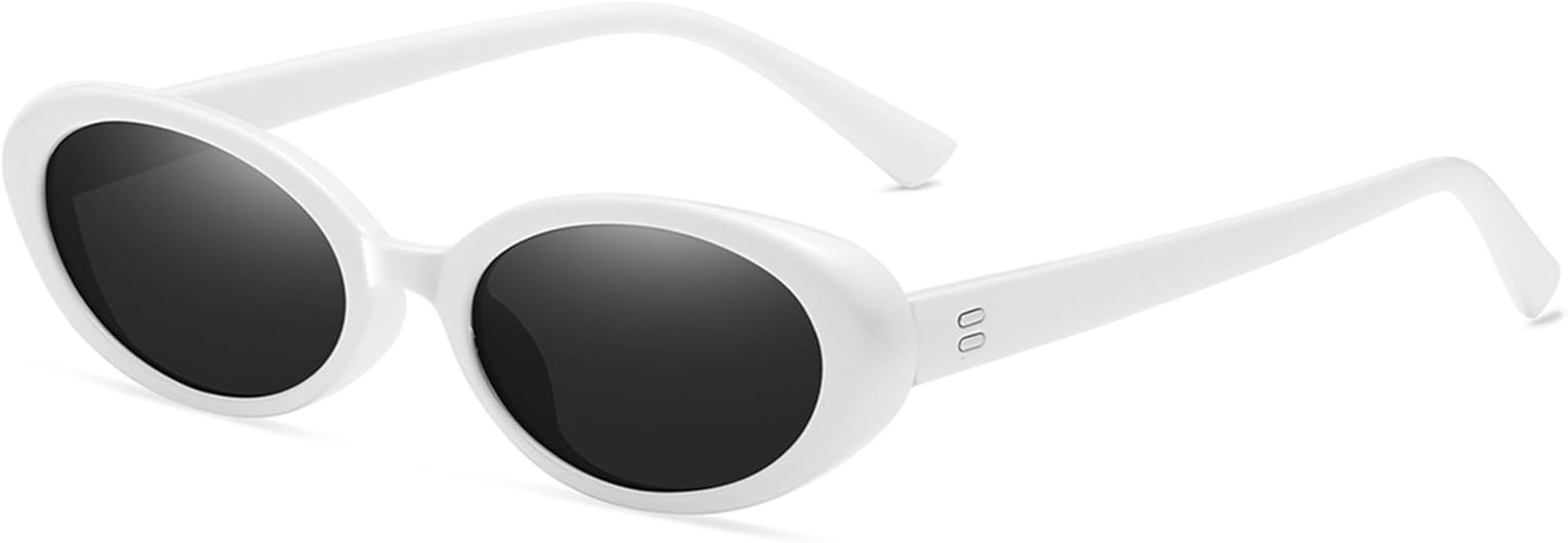 Retro Oval Sunglasses for Women and Men Vintage Style Cat Eye Glasses UV400 Protection | Amazon (US)