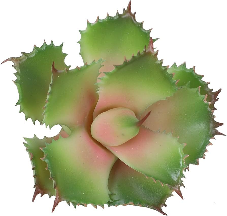 Duovlo Artificial Succulent Plant 7.08 Inch Faux Succulents Agave potatorum Flower Arrangement Cr... | Amazon (US)