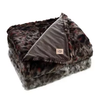 UGG Kaley Faux Fur Throw Blanket curated on LTK