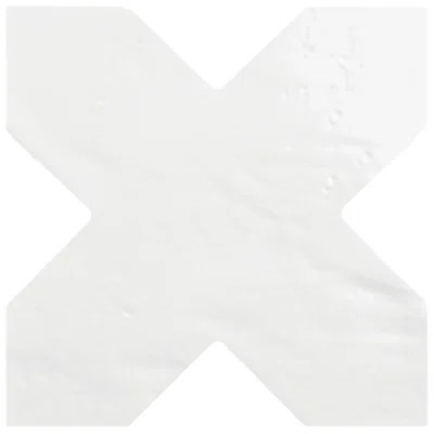 Argile Cross 7 In. X 7 In. Porcelain Floor And Wall Tile | Wayfair North America