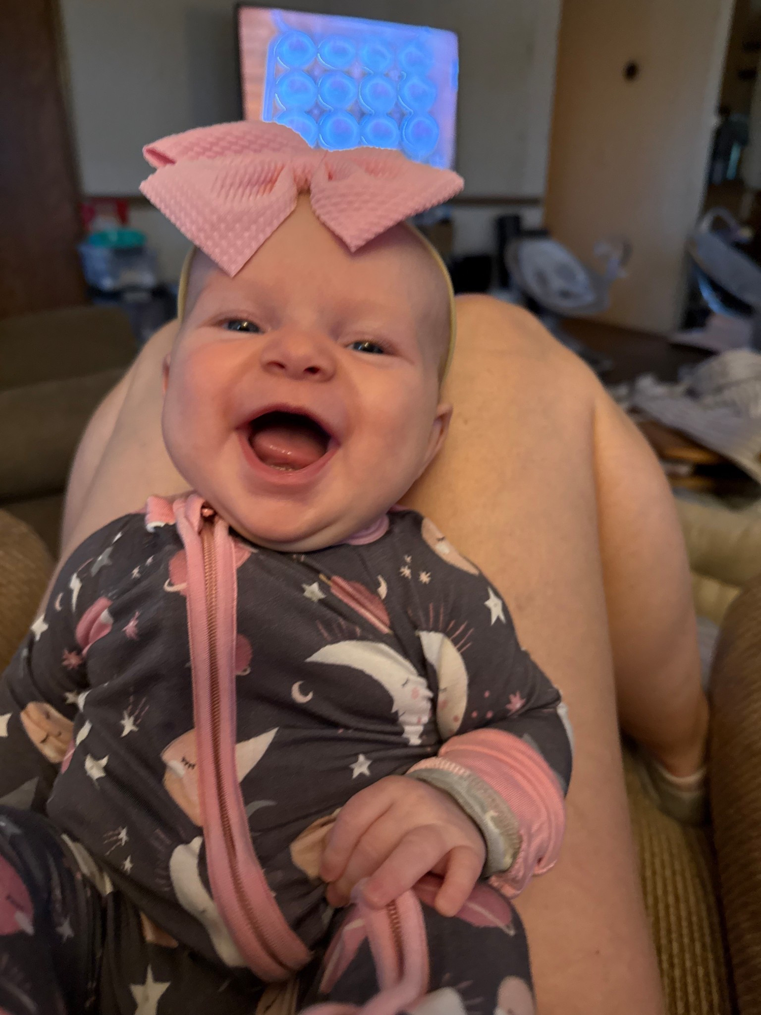 We love bamboo sleepers!

They do run big- Charlee is 4 months, 14 lbs and the newborn size is just starting to get snug on her.

#LTKBaby #LTKKids #LTKFamily