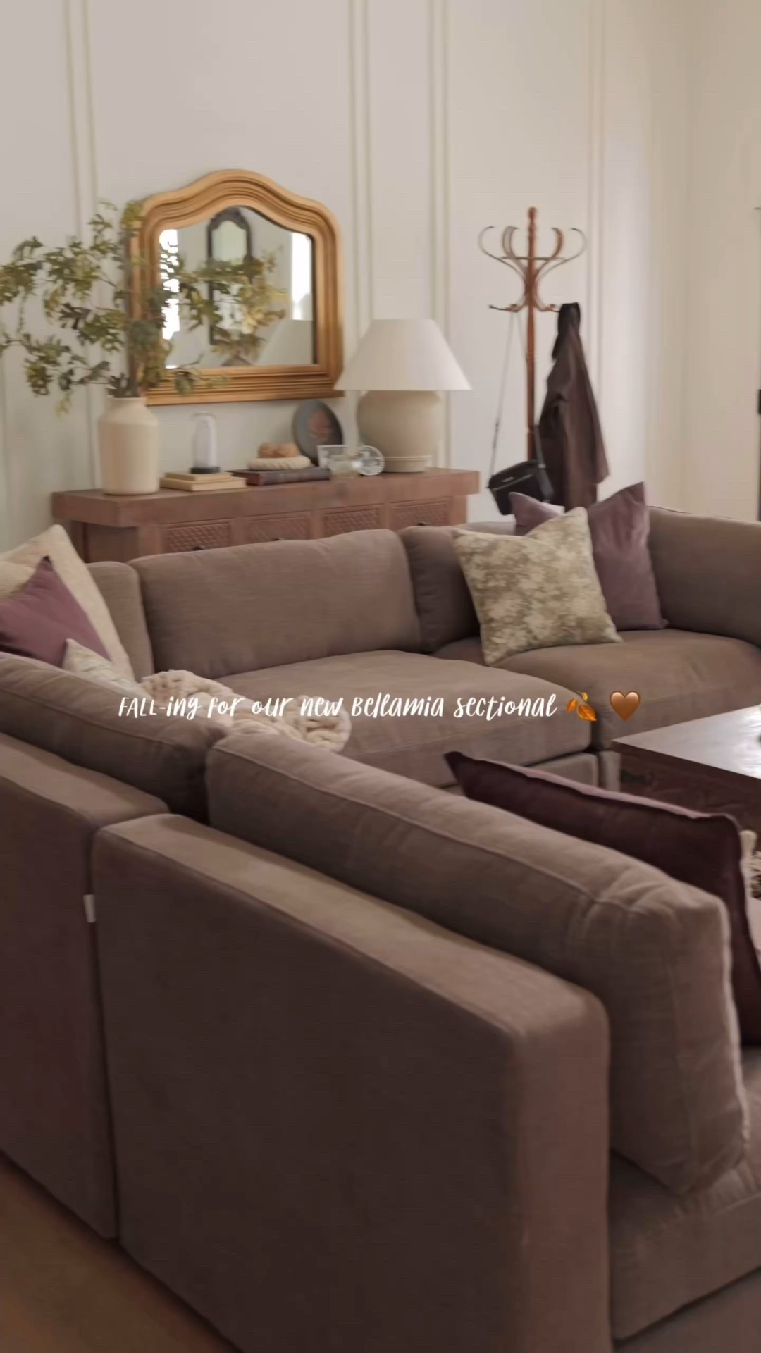🍂 Fall is all about cozy corners — and ours just got the ultimate upgrade.
Meet the Bella U-Shaped Modular Sectional, styled in Mocha Brown Performance Linen — durable enough for everyday life and perfectly designed for slow autumn nights. 🛋️✨

PS: Their Fall Sale is happening now… the best time to bring home cozy. 🍁 

#FallHome #vintagemodernhome #CozySeason #livingroomdecorating #modularsectional

#LTKHome #LTKSeasonal