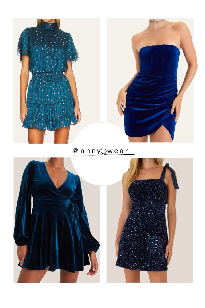 Teal Blue Mini Dress - Sequin Mini Dress - Halter Mini Dress - Lulus