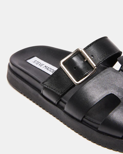 MAYHEM BLACK LEATHER | Steve Madden (US)