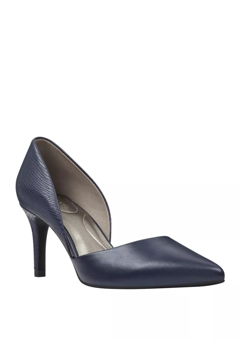 Grenow D'Orsay Pointed Toe Stiletto Pumps | Belk