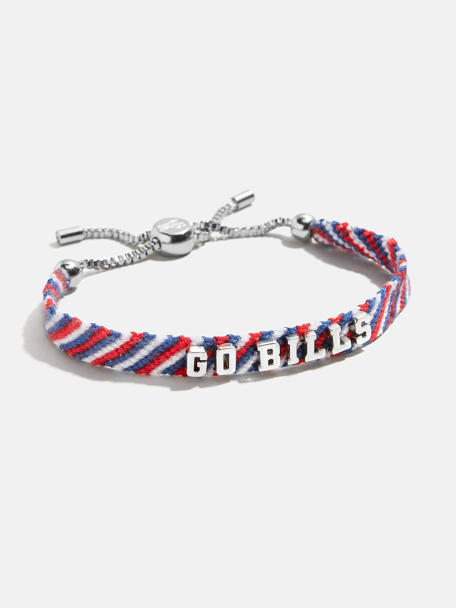 Buffalo Bills NFL Woven Friendship Bracelet - Buffalo Bills | BaubleBar (US)