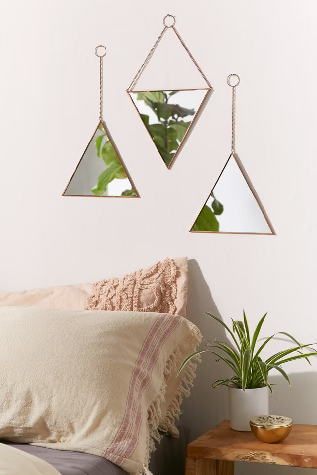 Triangle Mirror Set | Urban Outfitters (US and RoW)