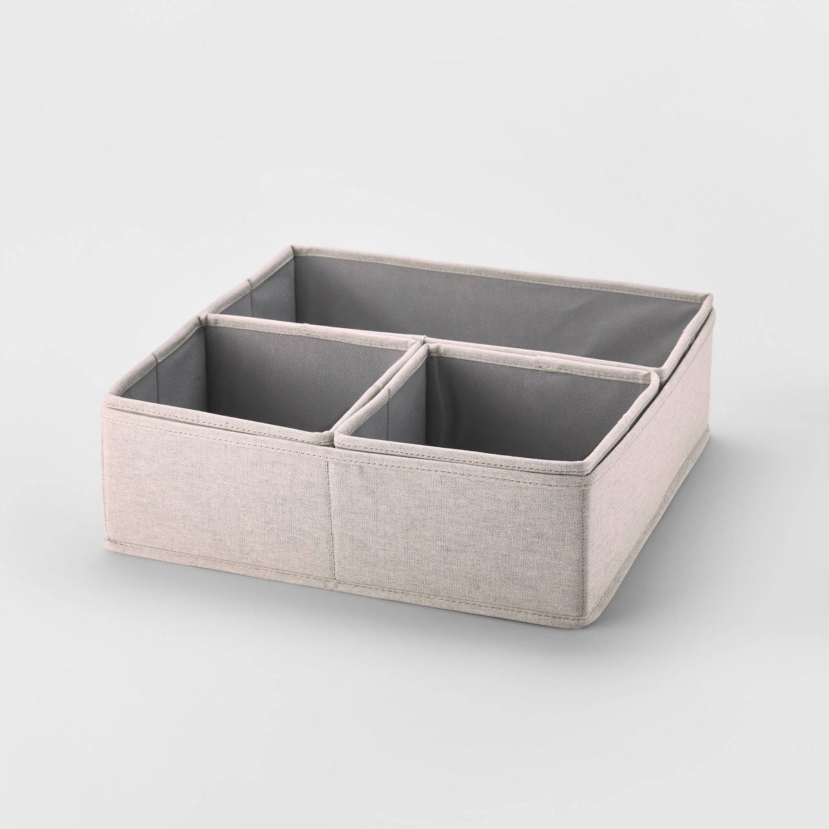 Set of 4 Collapsible Fabric Drawer Organizers - Brightroom™ | Target