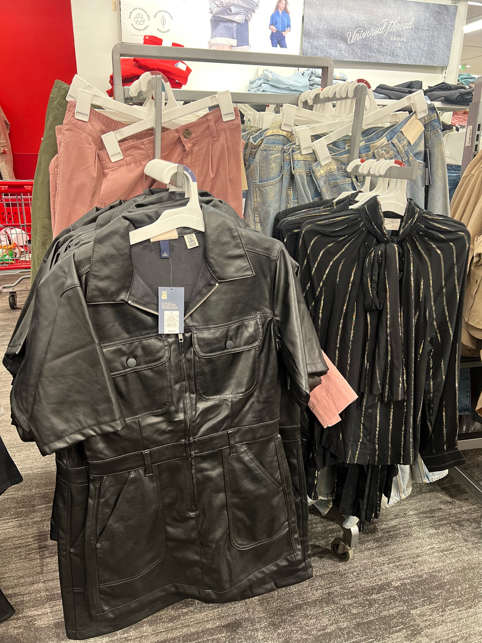 Women's Long Sleeve Tie-Front Bow Blouse - Universal Thread™ Black Striped

Faux leather utility dress 


#LTKWorkwear #LTKMidsize #LTKStyleTip