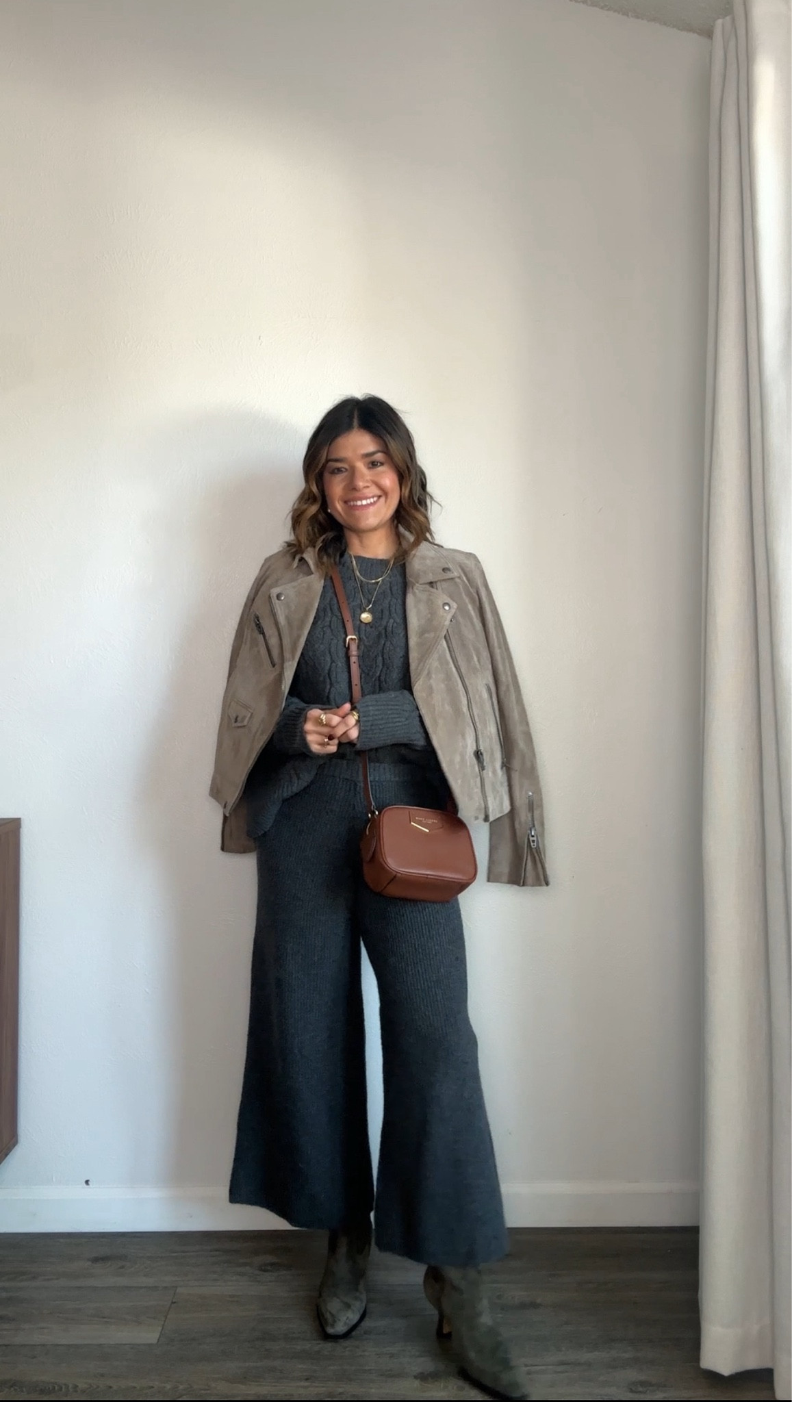 Take 70% off off this cozy cotton blend knit pants and sweater! Wearing size xs


#LTKSaleAlert #LTKFindsUnder100 #LTKShoeCrush