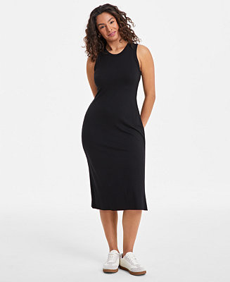 On 34th Women's Ribbed Knit Midi Dress, Exclusively at Macy's - Macy's | Macy's