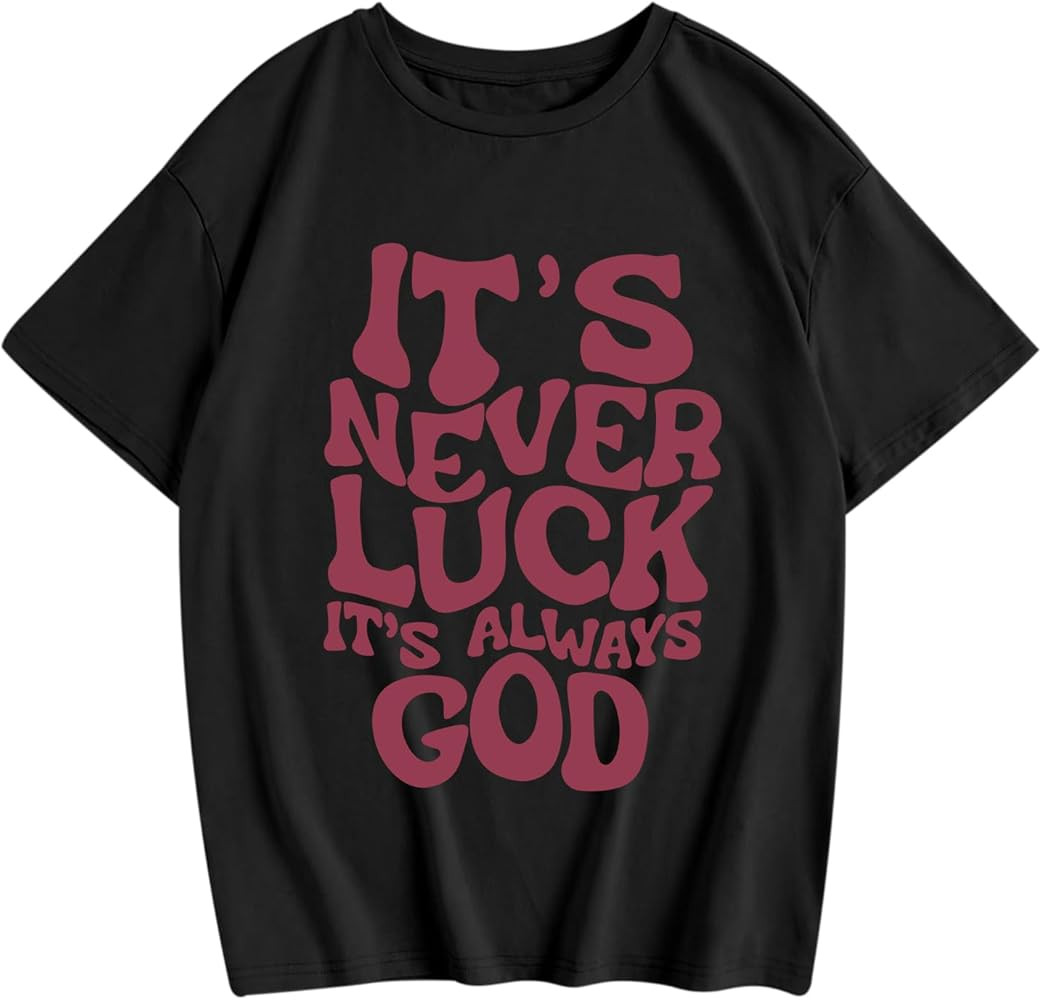 Christian God Shirts Teen Girls Jesus Tshirts for Girls Religious Inspirational Bible Verse Tees ... | Amazon (US)