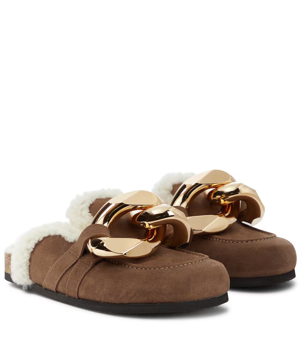 Embellished suede slippers | Mytheresa (US/CA)