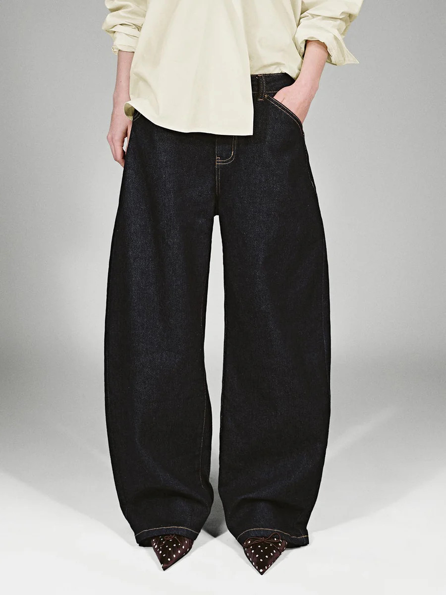 Barrel Leg Jeans | Urban Revivo