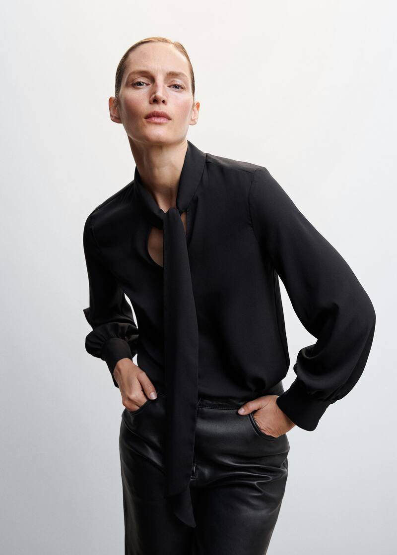 Oval short handle bag -  Women | Mango USA | MANGO (US)