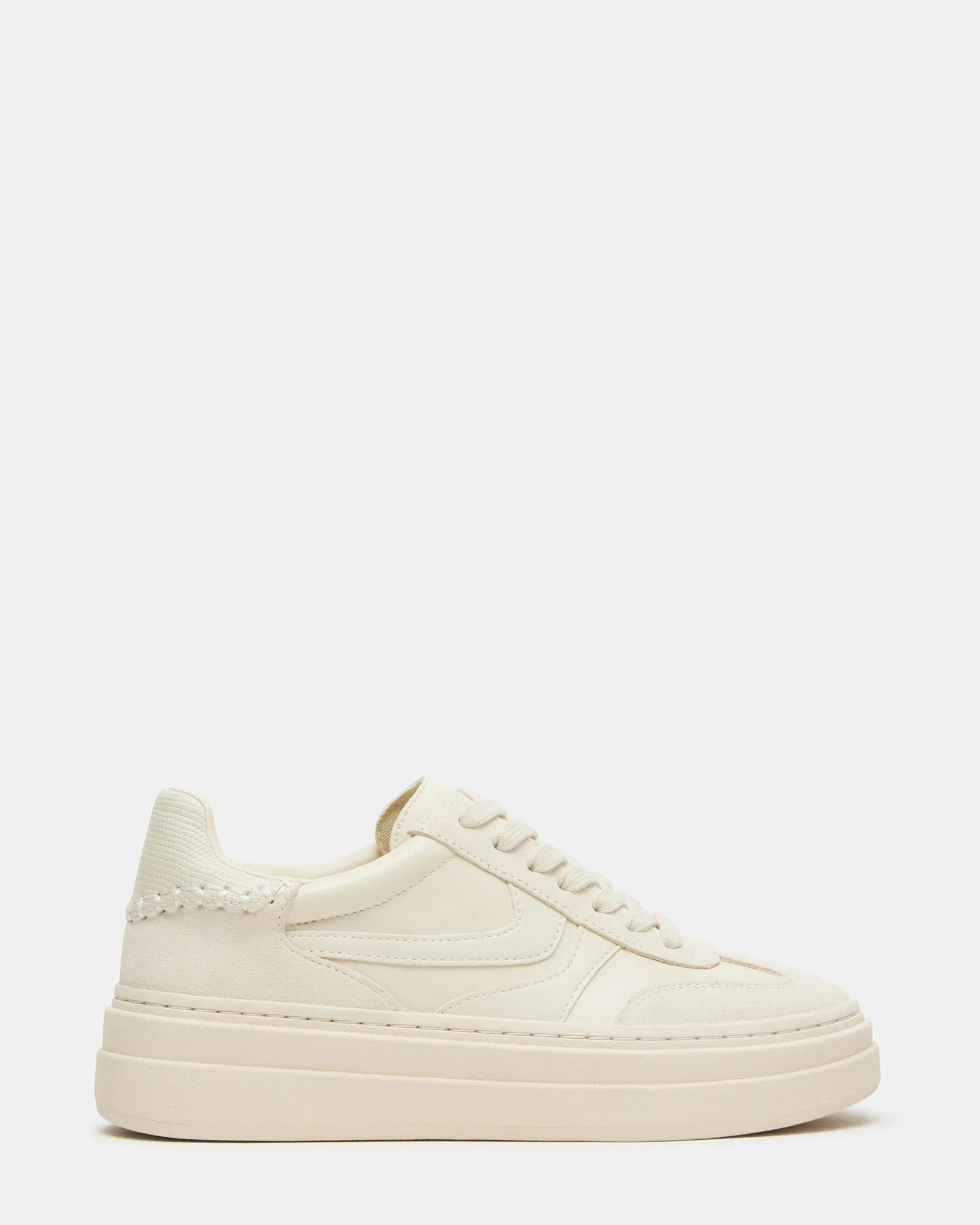 DODGE Off-White Low-Top Platform Women's Sneaker | Steve Madden (US)