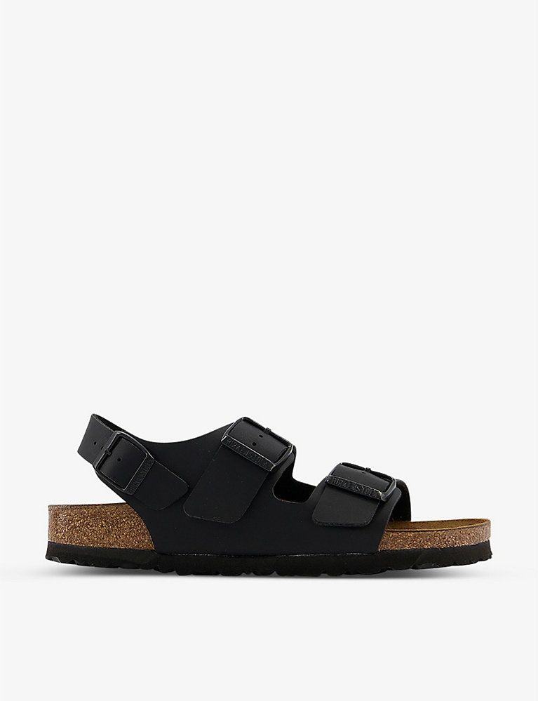 Milano buckle-detail leather sandals | Selfridges