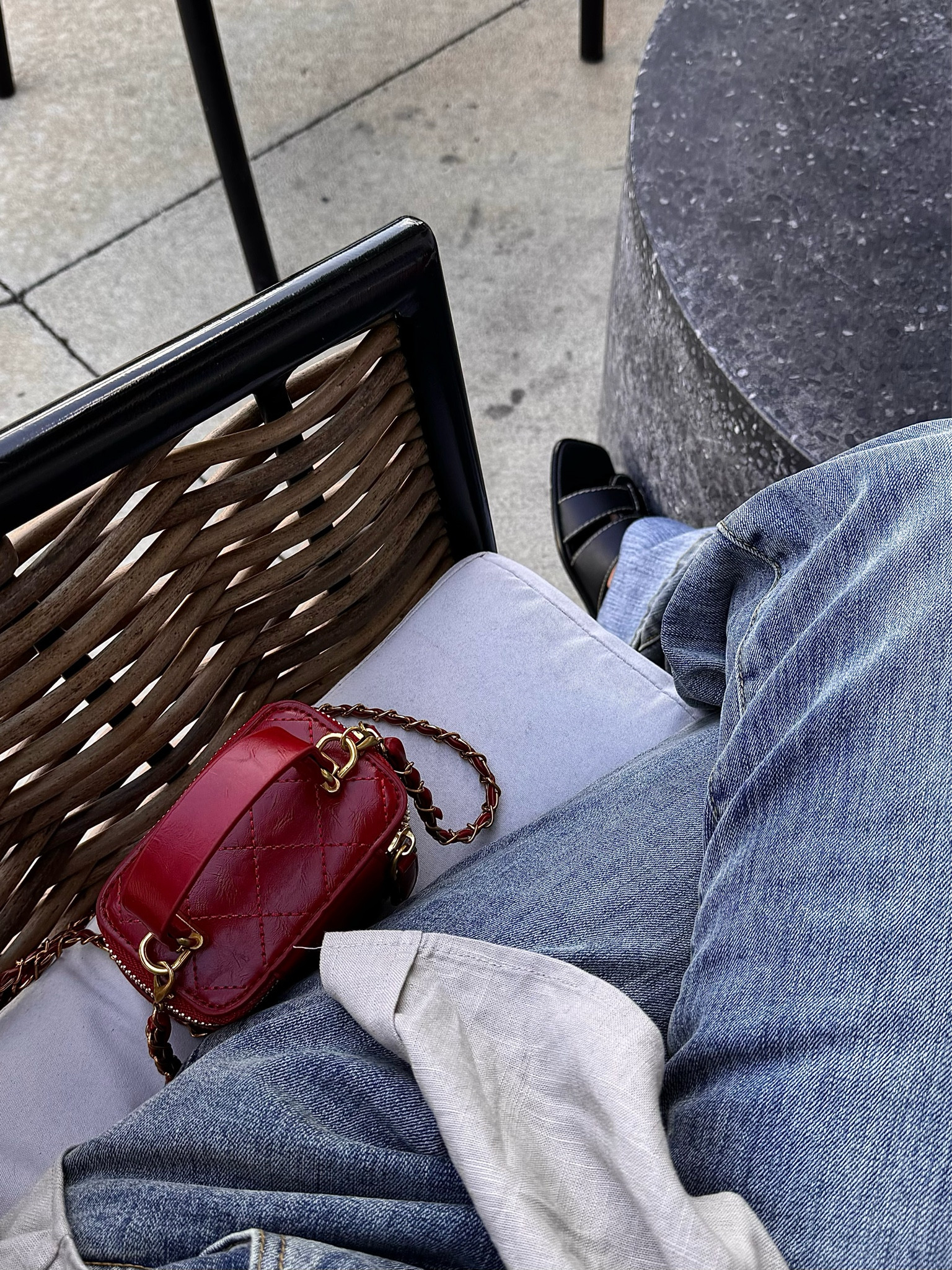 Obsessed with this mini bag! 
