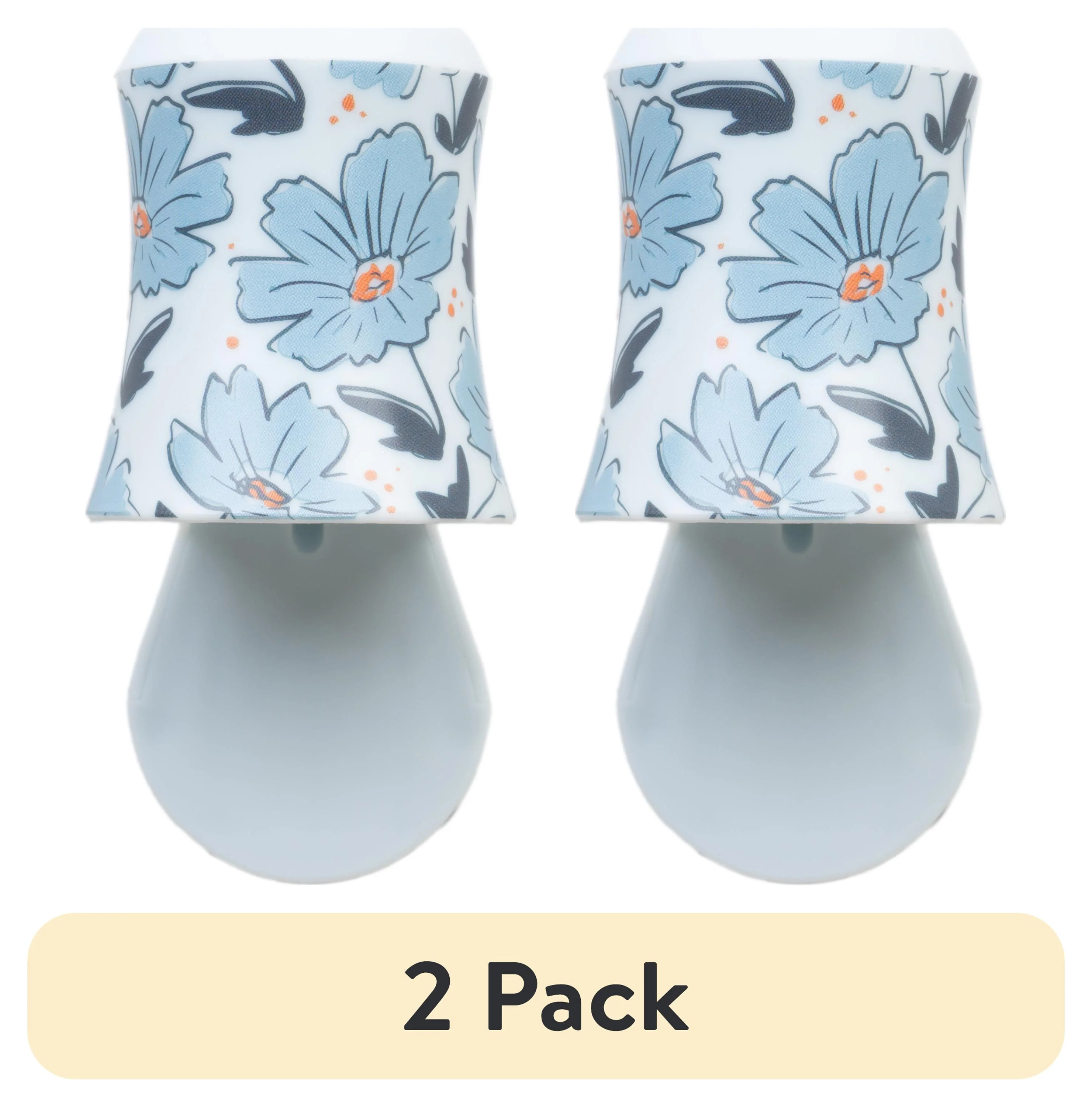 (2 pack) Mainstays Aroma Accent Fragrance Plug, Blue Daisy | Walmart (US)