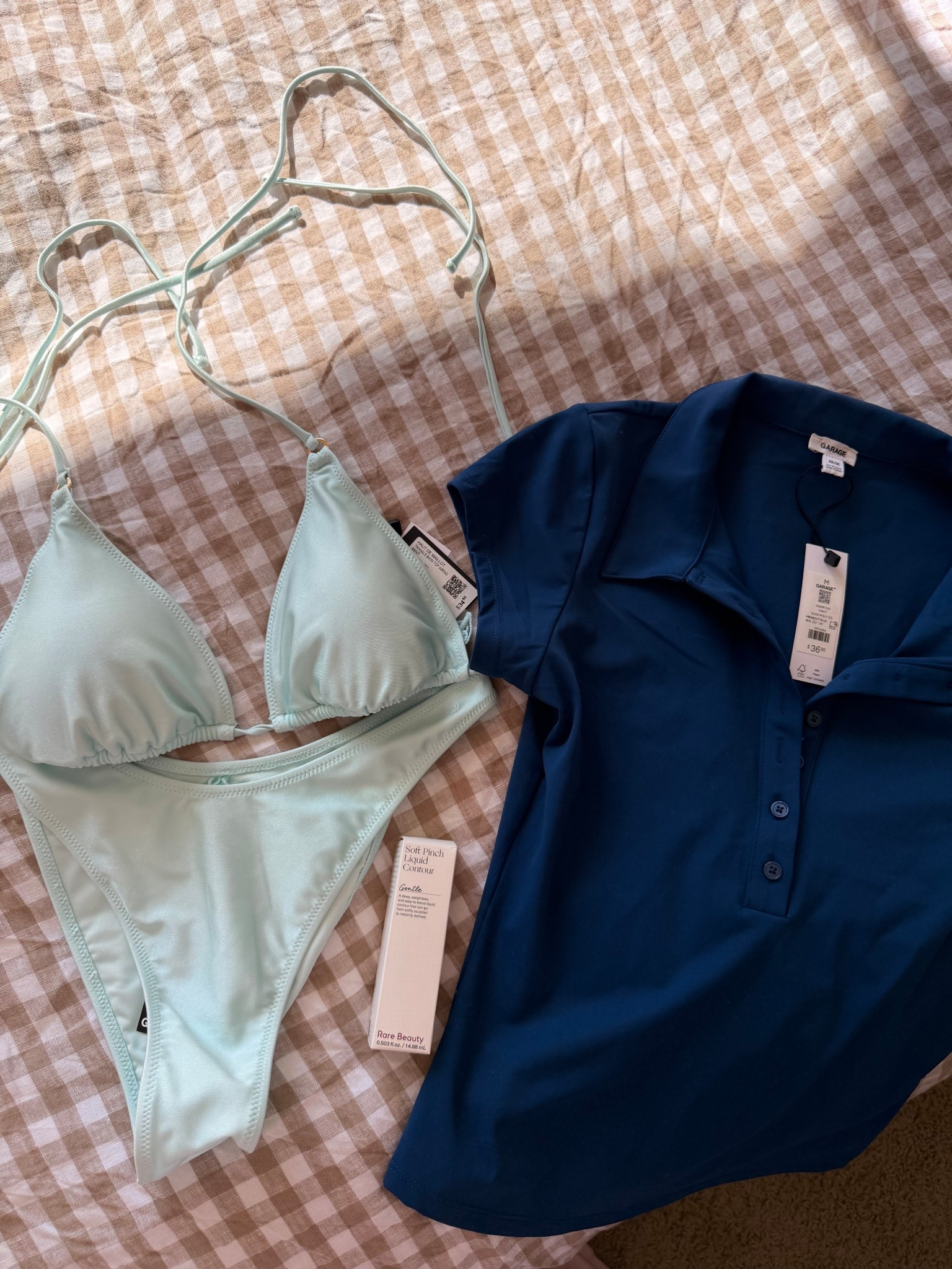 Garage and Sephora haul! 
Size medium in top and bikini top and small in bottom 


#LTKU #LTKBeauty #LTKootd