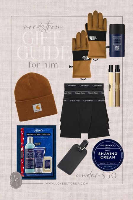 Nordstrom gifts for him under $50. Loverly Grey, holiday gift guide. 

#LTKSeasonal #LTKHoliday #LTKGiftGuide