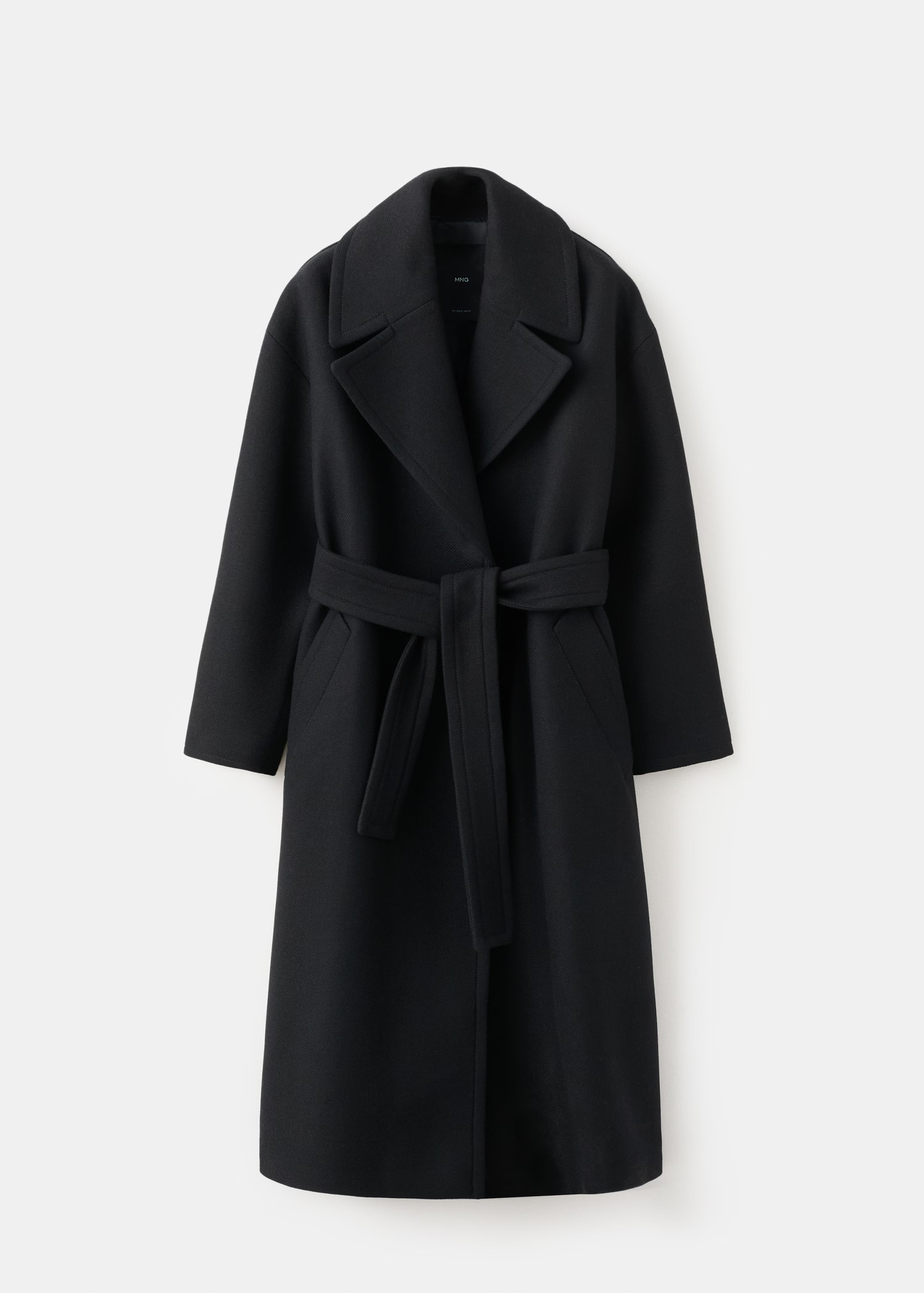 Manteco wool coat with belt | Mango (US/MX/AU)