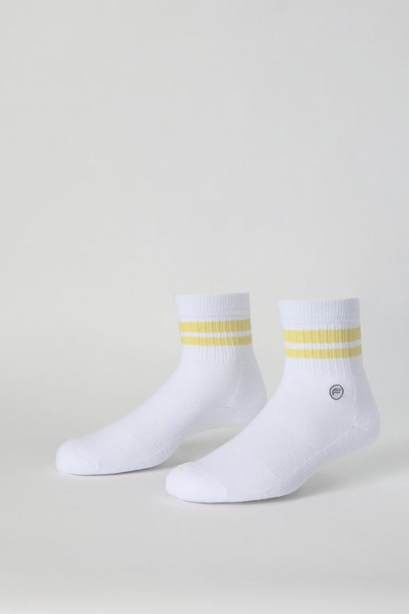 The Everyday Quarter Crew Sock | Fabletics