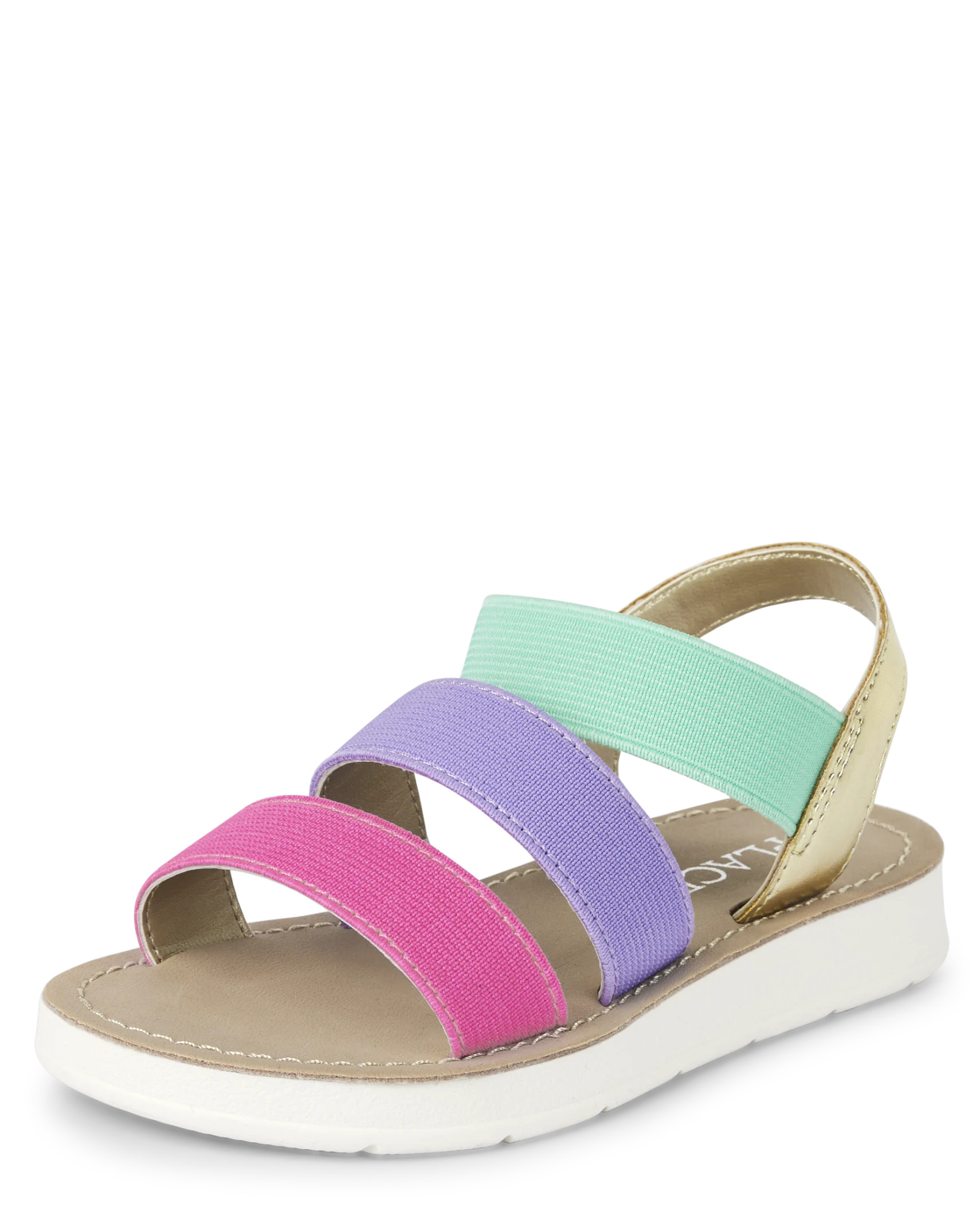 Toddler Girls Colorblock Sandals - multi clr | The Children's Place
