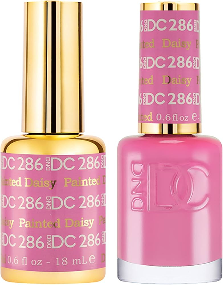 DND Gel Polish Set - 1 each of Purple Gel Polish and Purple Nail Polish, 286 Painted Daisy, 0.5 F... | Amazon (US)