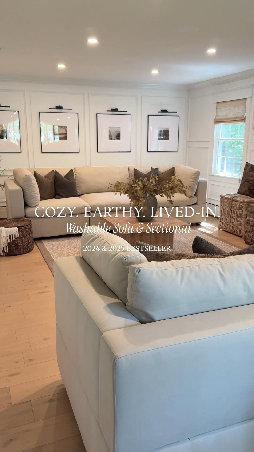 Machine-washable cloud-style sofa. Earthy + cozy living room finds. Kid and pet friendly fabric. Shown in birch performance fabric with pillow covers in dark coffee and brown. 🤎

Follow @dpiahome on Instagram + TikTok for more home decor inspiration, DIY, style, deals, & affordable finds. 🤎


#LTKSaleAlert #LTKmomlife #LTKHome