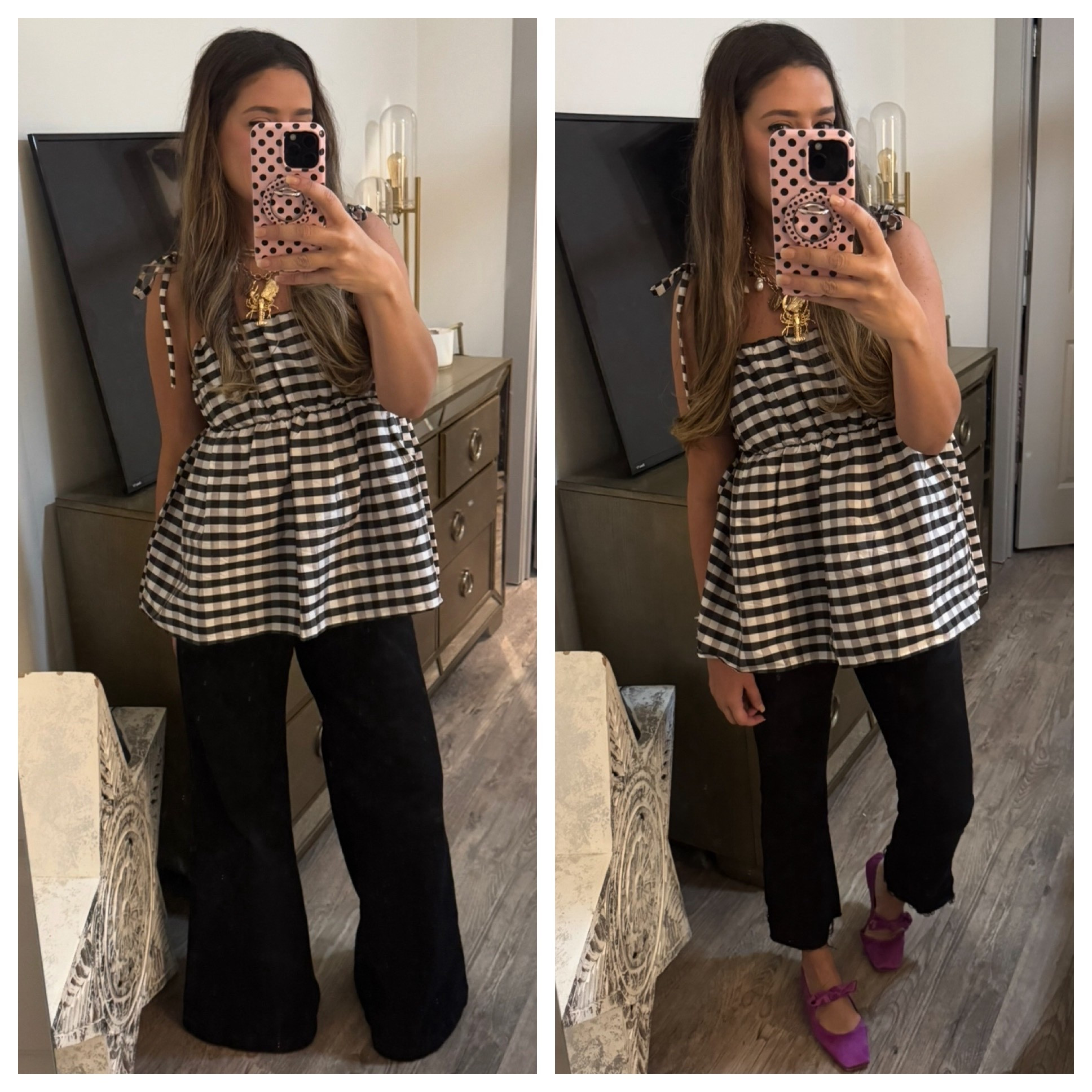My sweet, sweet friends came over yesterday and cleaned out my closet  Organized it. Donated a ton of stuff. They’re the BEST. And I found tons of goodies I’ve never seen. BYE. #ootd