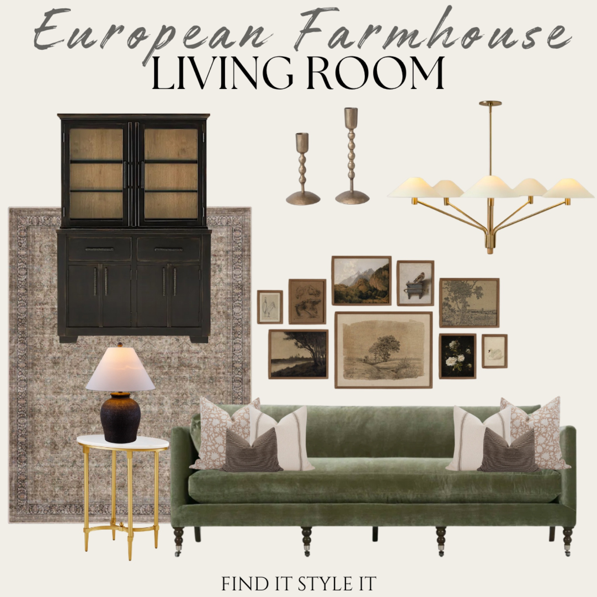 European farmhouse inspired living room furniture and decor. 

#livingroom #sofa #europeandecor #ltkhome  

#LTKcanada #LTKsale #LTKcasa