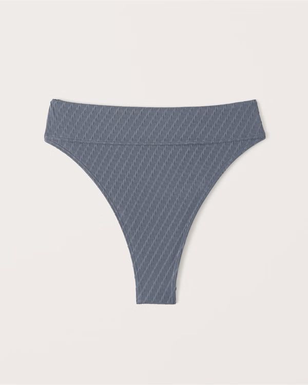 High-Waist High-Leg Cheeky Bottoms | Abercrombie & Fitch (US)