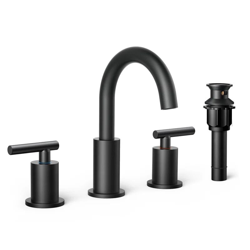 Widespread Faucet 2-handle Bathroom Faucet with Drain Assembly | Wayfair North America