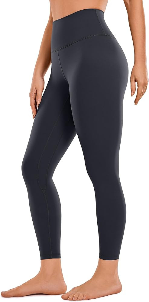 CRZ YOGA Womens Brushed Naked Feeling Workout Leggings 25" - High Waisted Gym Compression Tummy C... | Amazon (US)