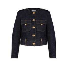 Rebellion Denim Jacket - Night Sky | ZIMMERMANN (US, CA, EU, MENA)