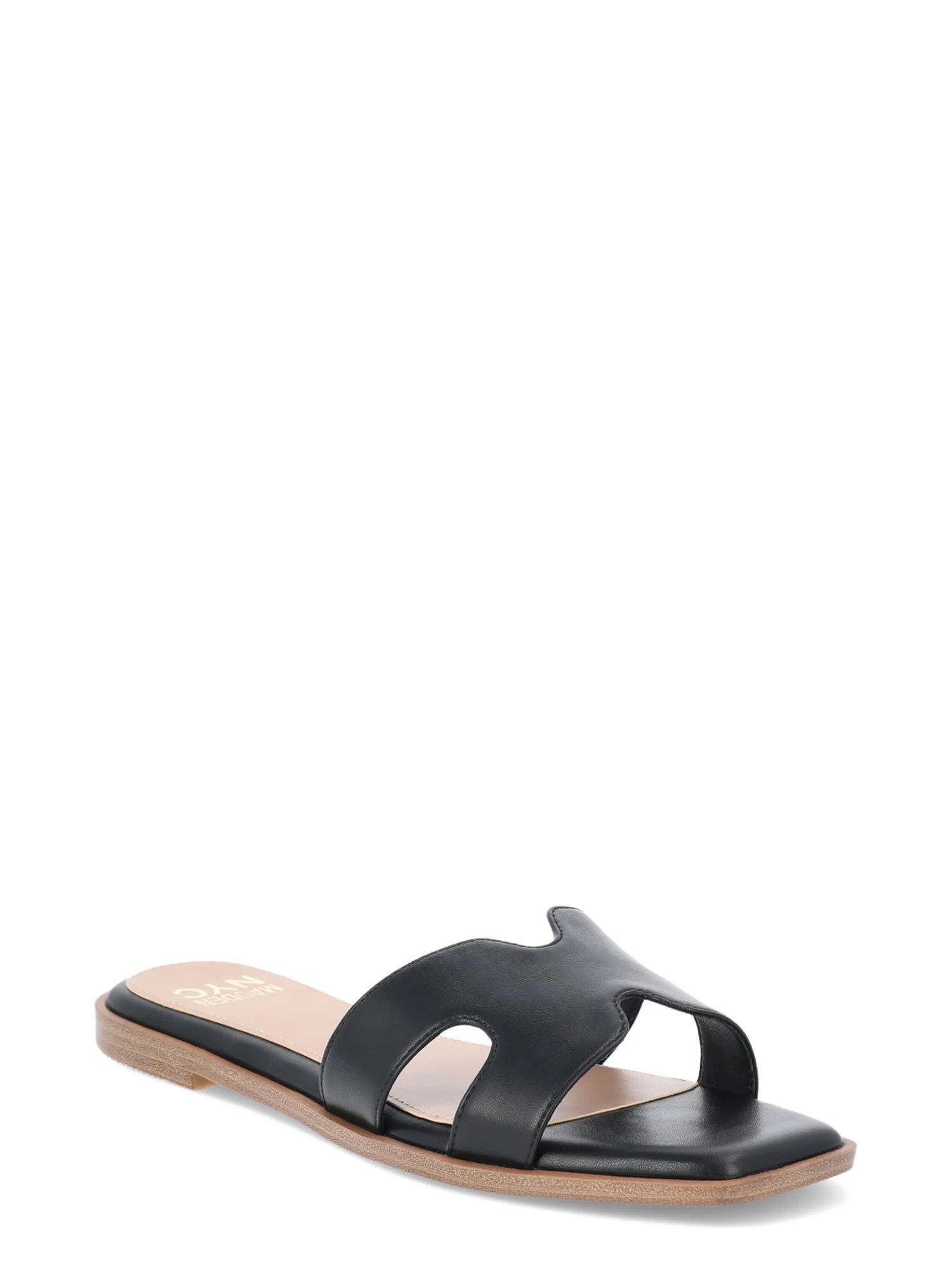 Madden NYC Women’s Classic Flat Slide Sandals | Walmart (US)